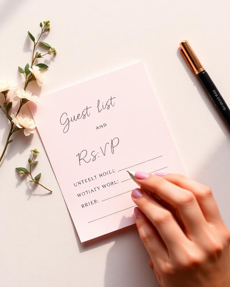 RSVP Tracker template preview